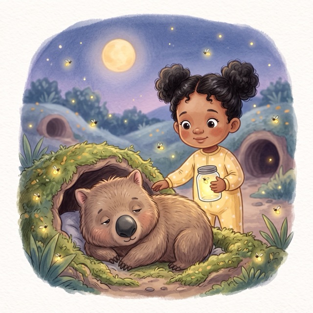 Banjo Finds a Cozy Burrow, a StoryLink Quick Story cover.